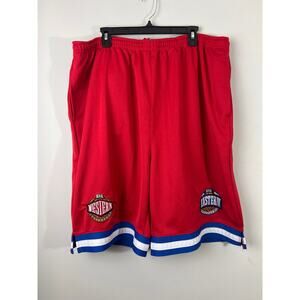 Vintage Y2K Deadstock NBA All-Stars Eastern vs Western conference Shorts Size 4X